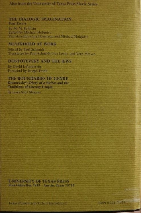 Russian Dramatic Theory from Pushkin to the Symbolists