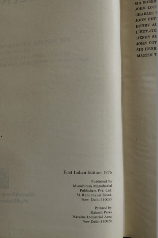 Englisch-Sanskrit Dictionary