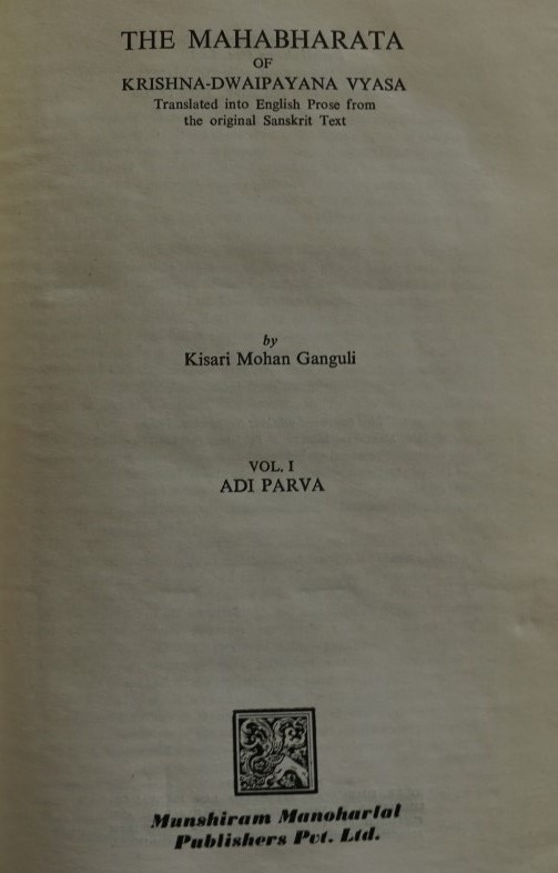 The Mahabharata