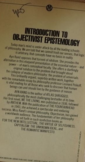 Introduction to Objectivist Epitemology