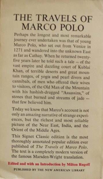 The Travels of Marco Polo