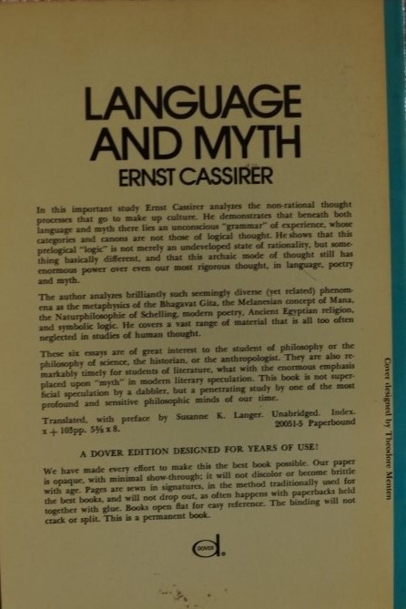 Language and Myth