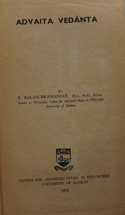 Advaita Vedanta
