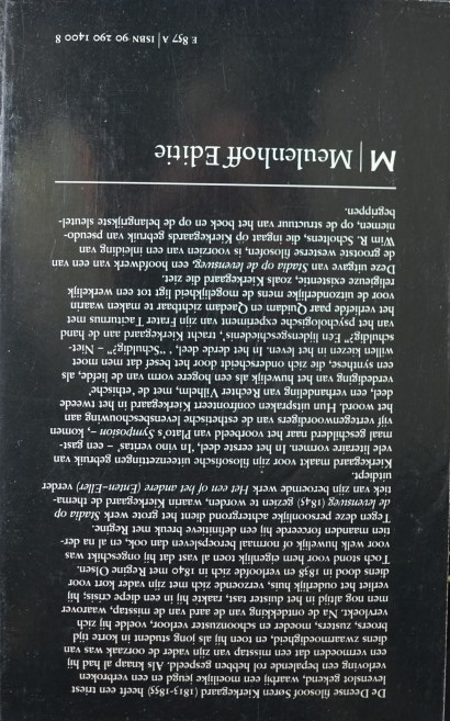 Soren Kierkegaard - Stadia op de levensweg I