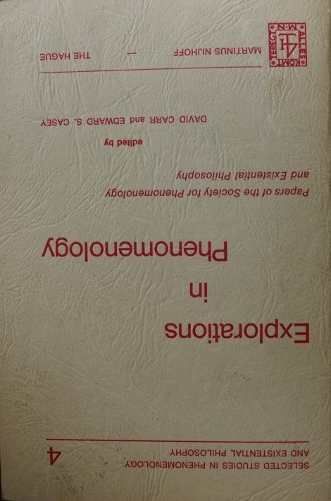 Explorations in Phenomenology