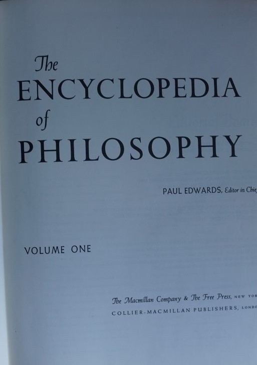 The Encyclopedia of Philosophy Volume 1 and 2