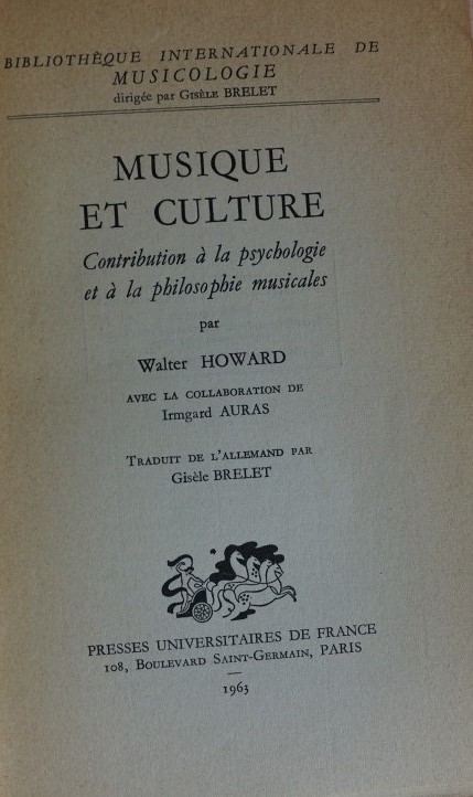 Musique et Culture