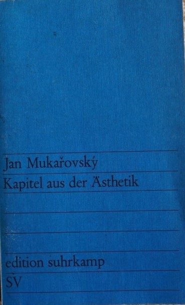 Kapitel aus der Ästhetik