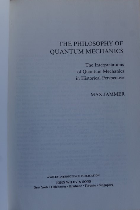 The Philosophy of Quantum Mechanics