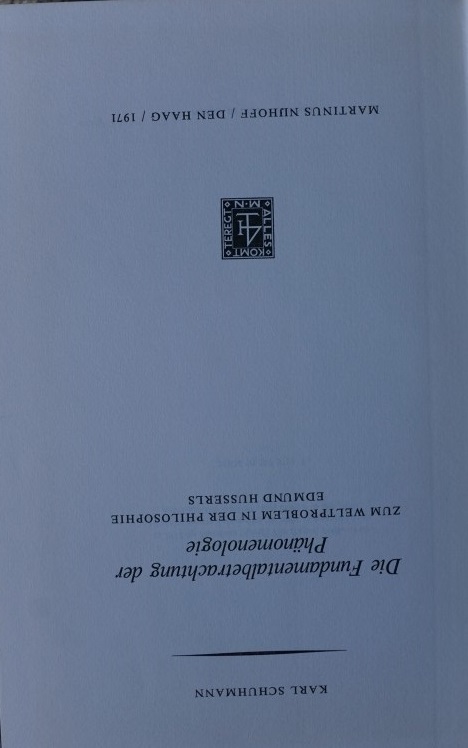 Die Fundamentalbetrachtung der Phänomenologie