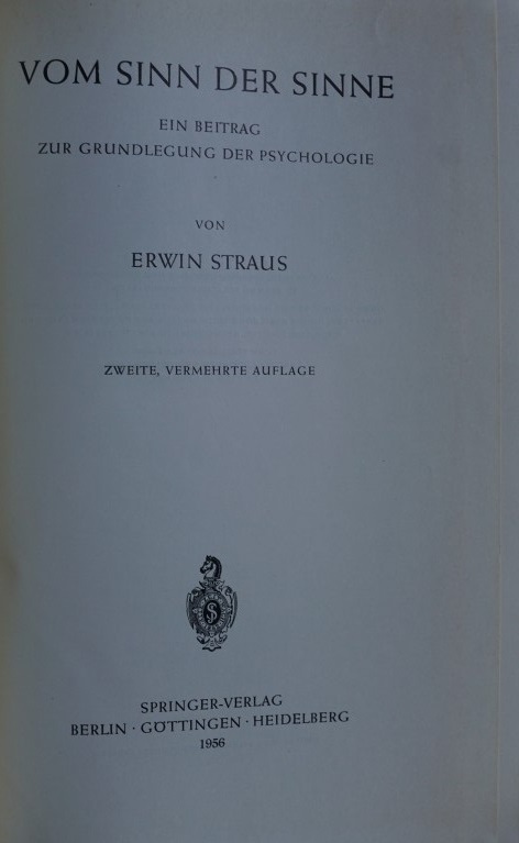 Vom Sinn der Sinne