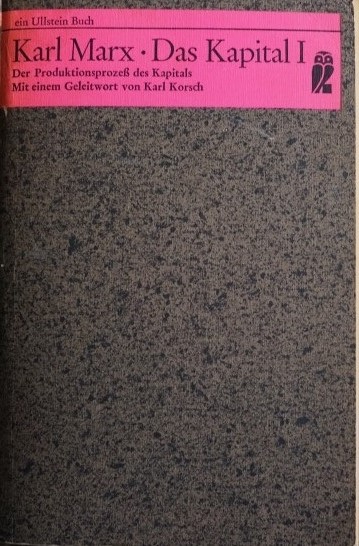 Das Kapital I