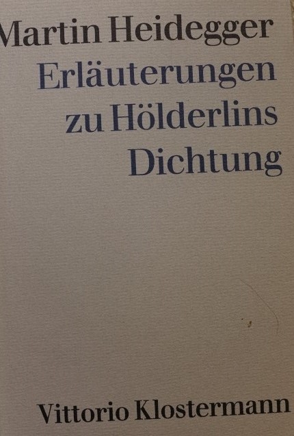 Erläuterungen zu Hölderlins Dichtung
