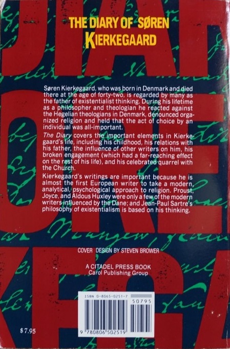 The Diary of Soren Kierkegaard