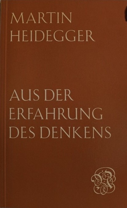 Aus der Erfahrung des Denkens