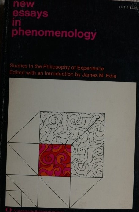 New Essays in Phenomenology