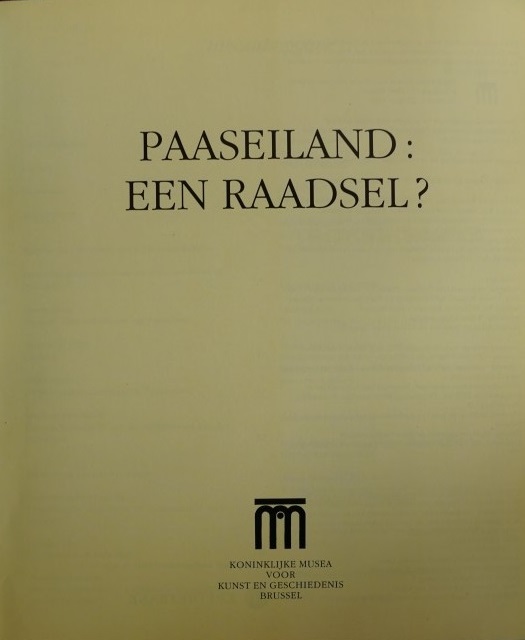 Paaseiland: een raadsel ?