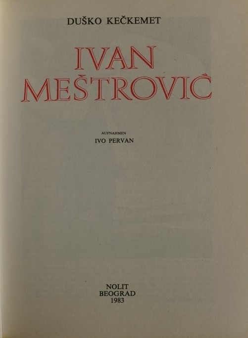 Ivan Mestrovic