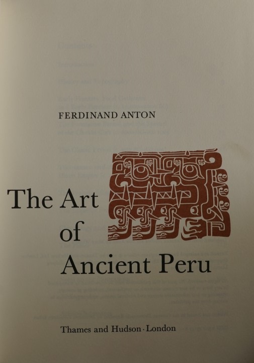 The Art of Ancient Peru