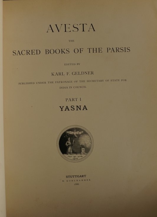 Avesta - Sacred Book of the Parsis