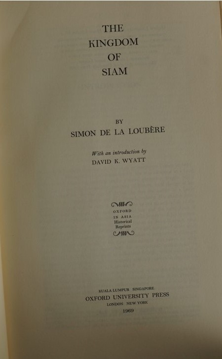 The Kingdom of Siam