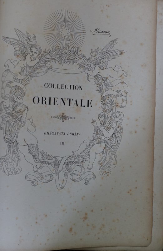 Le BHÂGAVATA PURÂNA ou Histoire Poétique de Krichna