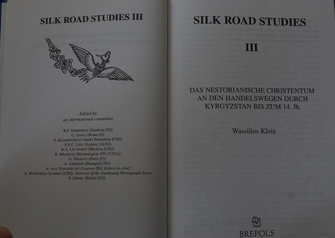 Silk Road Studies III