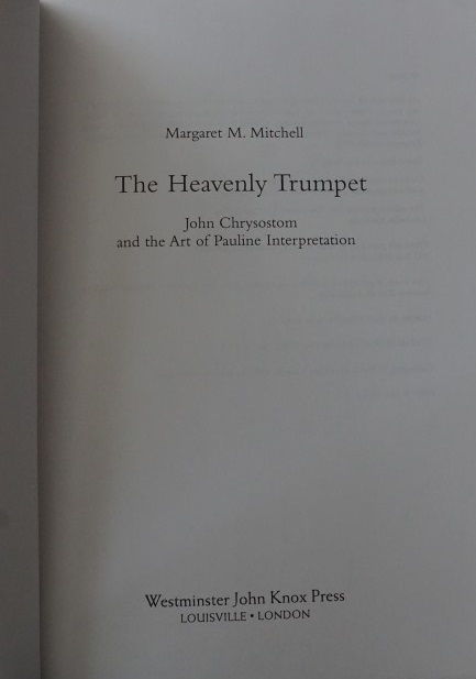 The Heavenly Trumpet