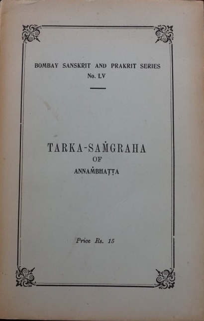 Tarka-Samgraha of Annambhatta