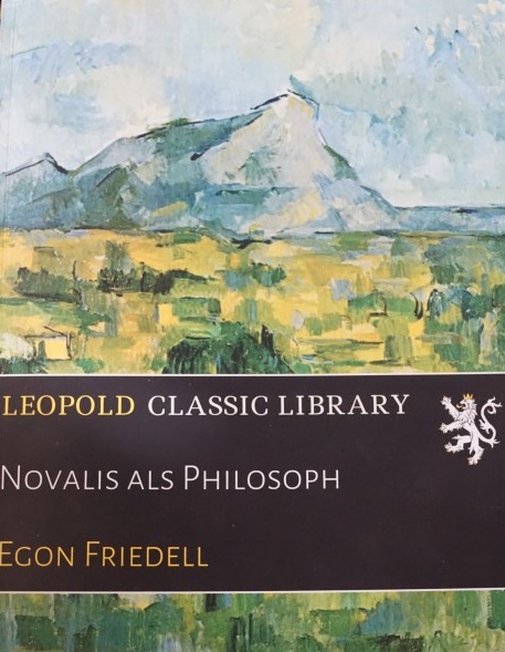 Novalis als Philosoph